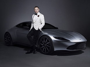 men's white suit jacket, men, actor, celebrity, Daniel Craig HD wallpaper