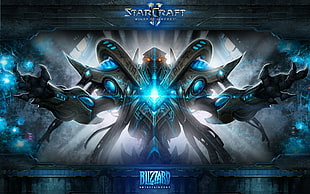 Starcraft wallpaper, StarCraft, Starcraft II, Protoss, video games HD wallpaper