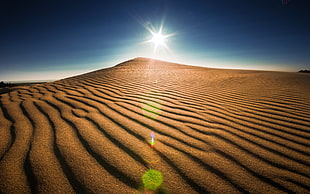 photography of desert, landscape, nature, desert HD wallpaper