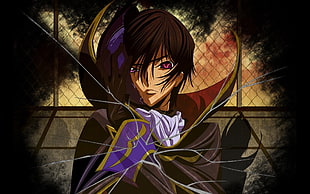 Code Geass Lelouch digital wallpaper, Code Geass, Lamperouge Lelouch, Zero, anime