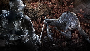 knight, sword, Dark Souls, Dark Souls III HD wallpaper