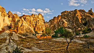 brown mountains, Cappadocia