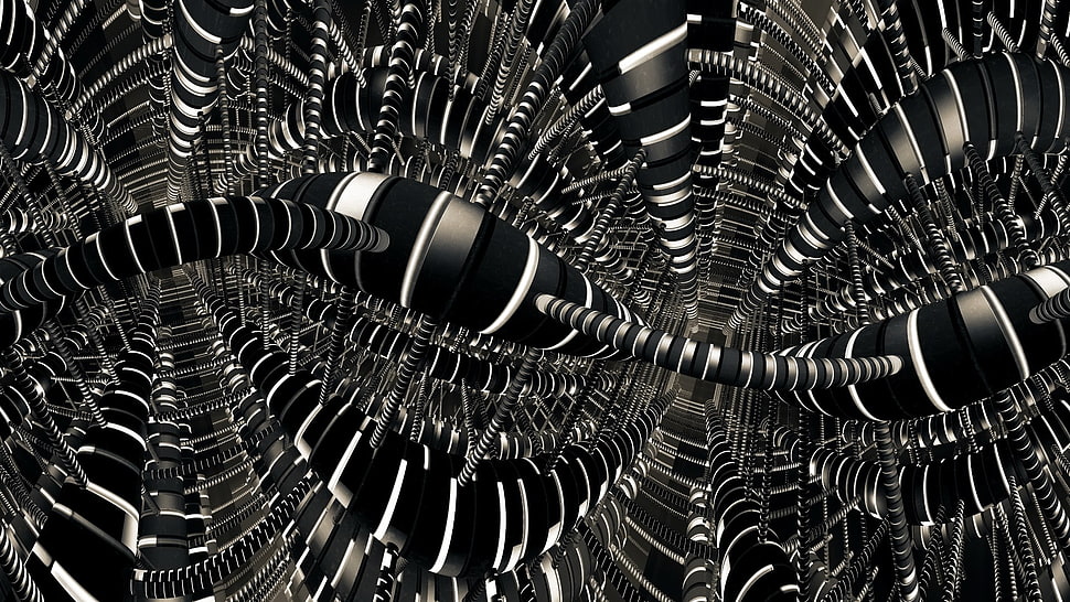 symmetrical illusion HD wallpaper