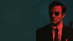 man on black coat wallpaper, Daredevil, Marvel Comics