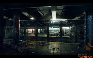 Tom Clancy's The Division map digital wallpaper
