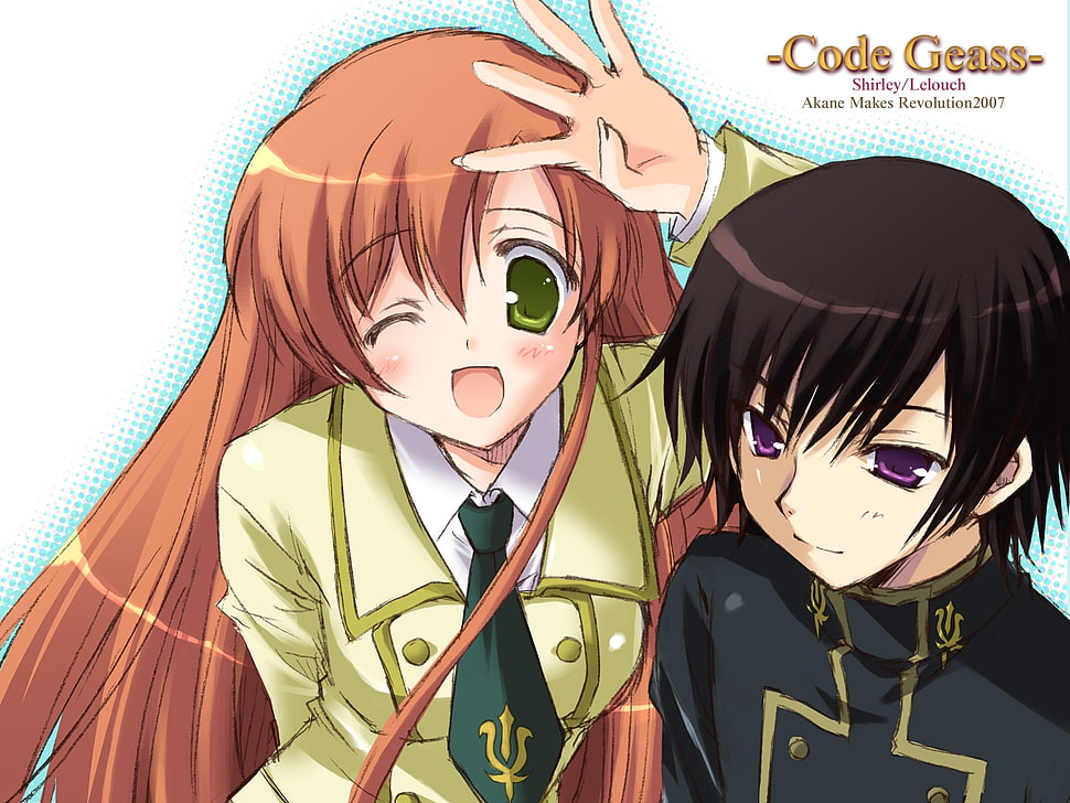 Code Geass anime characters HD wallpaper