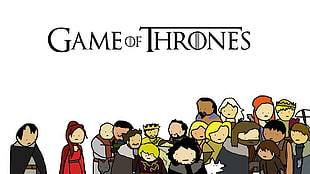 Game of Thrones character painting HD wallpaper