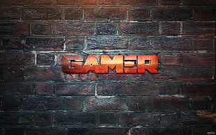 GAMER wall decor HD wallpaper