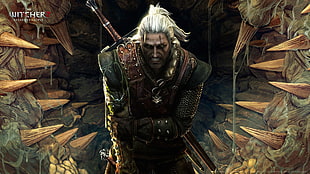 The Witcher game wallpaper, The Witcher 2 Assassins of Kings, The Witcher, Geralt of Rivia