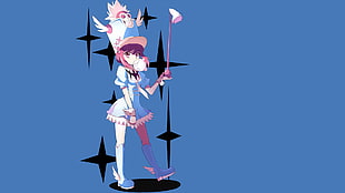 female anime character wallpaper, anime, Kill la Kill, Jakuzure Nonon