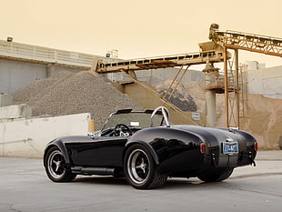 black and gray car toy, Shelby, Shelby Cobra, cranes (machine), car HD wallpaper
