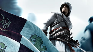 Assassin's Creed digital wallpaper, Assassin's Creed, video games, assassins , Altaïr Ibn-La'Ahad