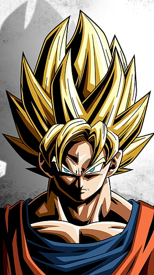 Son Goku from Dragonball anime character, Dragon Ball Z, Son Goku, portrait display HD wallpaper