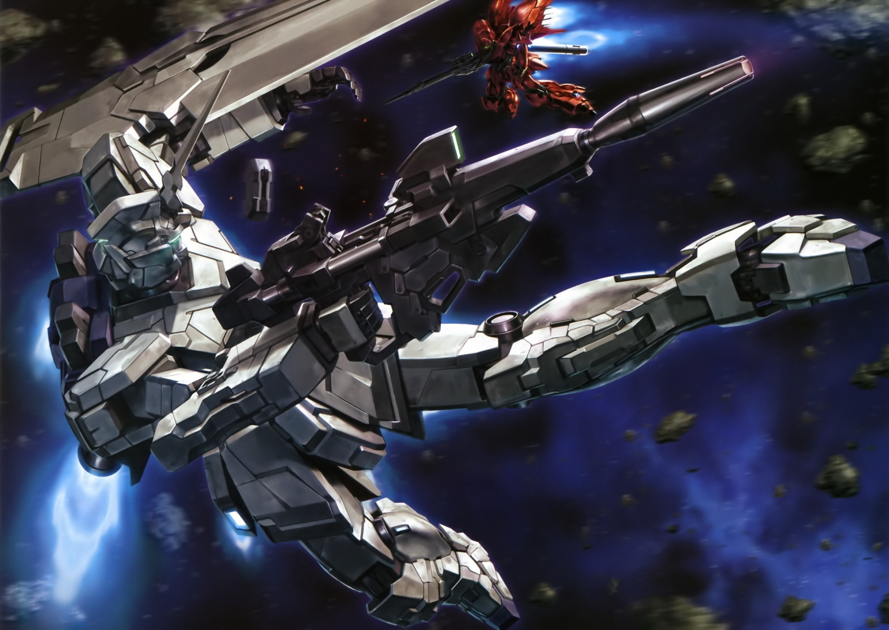 Gundam digital wallpaper, Gundam, anime, mech, Mobile Suit Gundam Unicorn