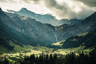 mountain during daytime, adelboden