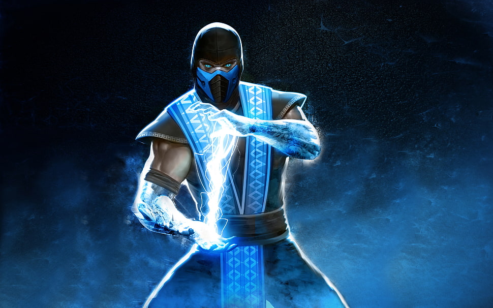 Mortal Combat Sub Zero HD wallpaper