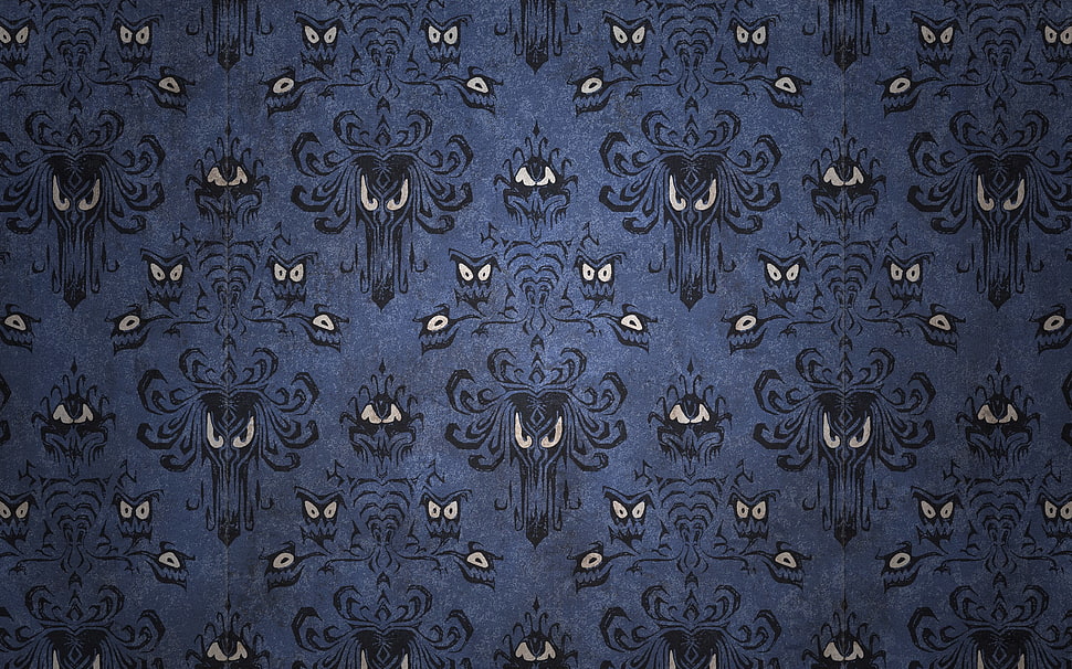 Blue textile, Disney, Haunted Mansion HD wallpaper | Wallpaper Flare