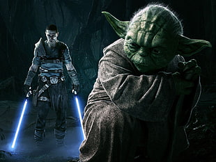 Master Yoda, Star Wars, Star Wars: The Force Unleashed, Yoda, video games HD wallpaper