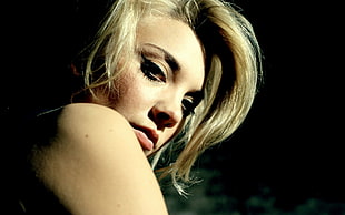 blonde woman photography HD wallpaper
