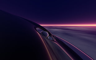 purple and orange galaxy photo
