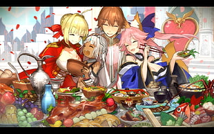 anime character illustration, Fate/Extra HD wallpaper