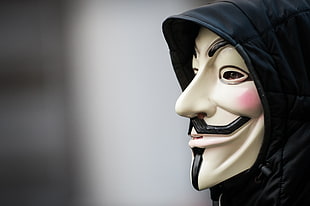 Guy Fawkes Mask, Anonymous