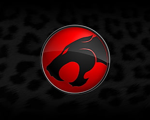 Thundercats logo, ThunderCats, BlackJaguar, minimalism, logo