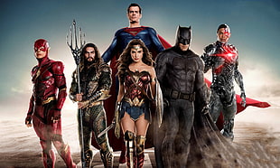 DC Justice League digital wallpaper