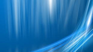 blue and white light hologram graphic HD wallpaper