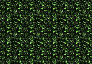 green heart wallpaper, love, code, green, heart