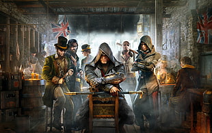 Assassin's Creed poster, Assassin's Creed, Assassin's Creed Syndicate, video games HD wallpaper