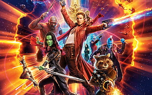 Guardians of the Galaxy volume 2 poster