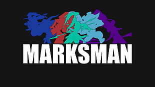 Marksman text, League of Legends, ADC