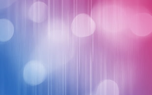 bokeh photography of pink and white digital wallpaper