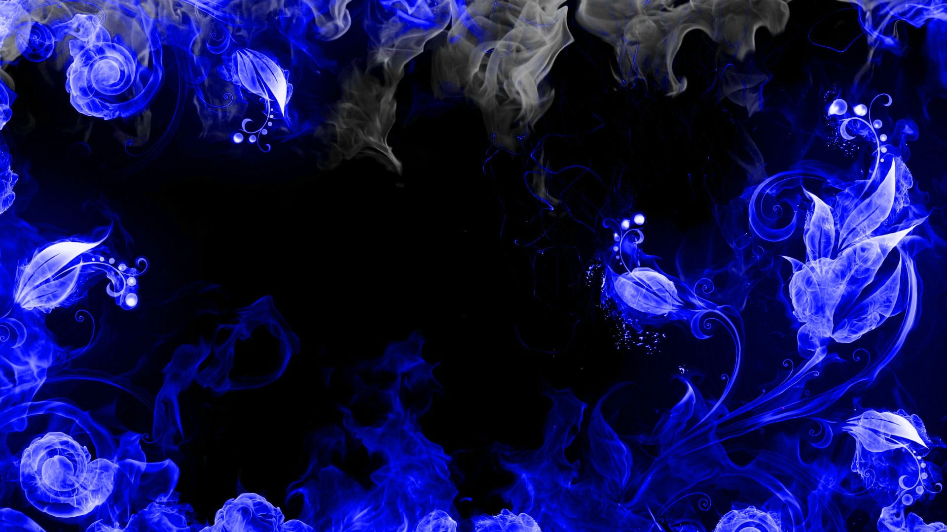 Blue flame graphic HD wallpaper | Wallpaper Flare