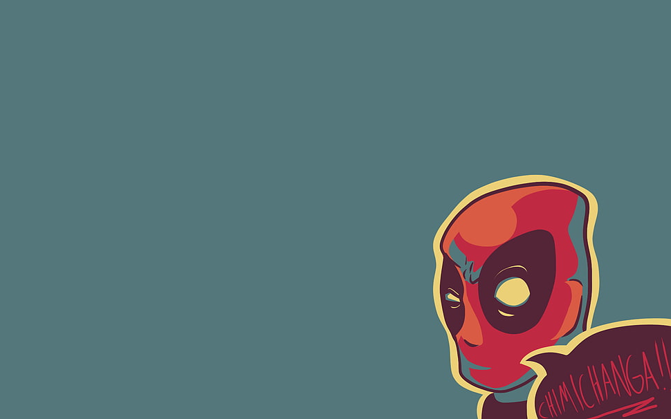 Deadpool illustration HD wallpaper