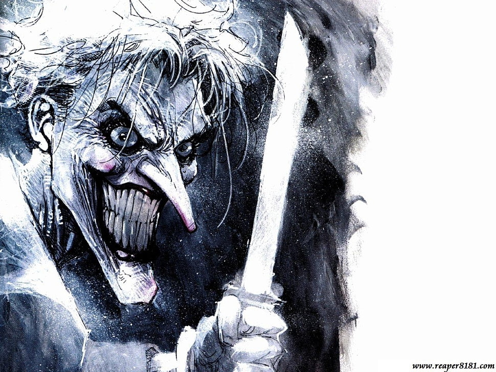 The Joker digital wallpaper, Joker HD wallpaper