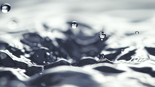closeup photo of water