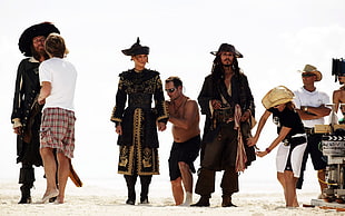 Pirates of The Caribbean cast HD wallpaper