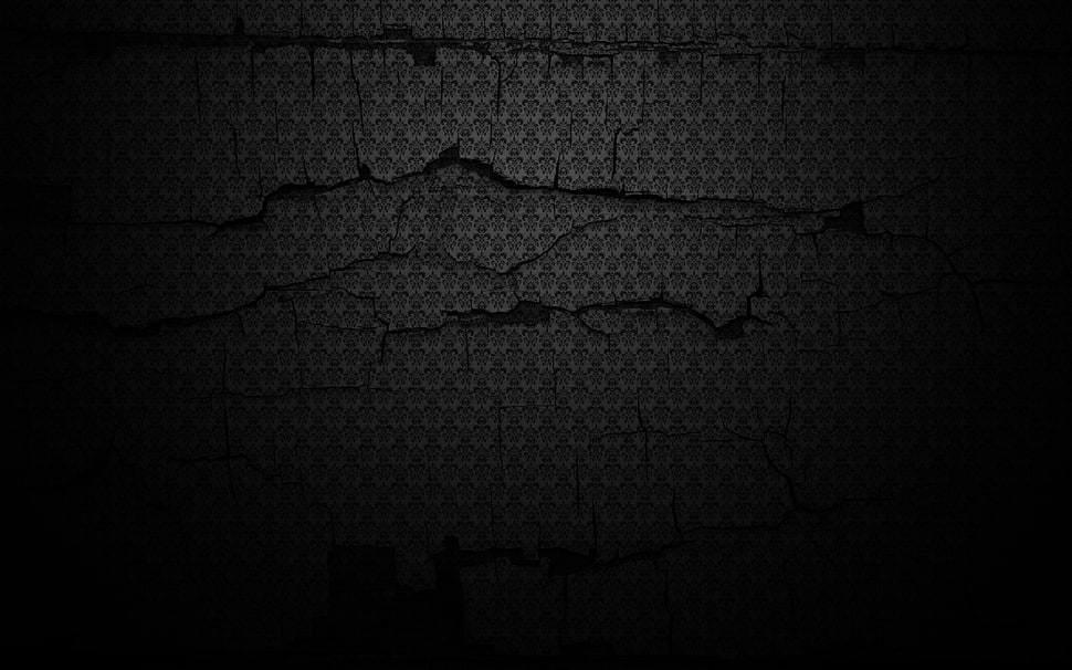 cracked wallpaper, texture, monochrome, pattern, minimalism HD wallpaper