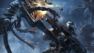 Halo digital game poster
