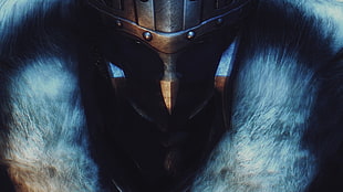 knight helmet, The Elder Scrolls V: Skyrim, warrior HD wallpaper