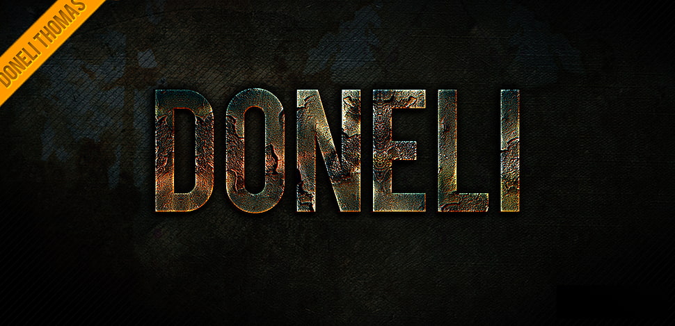 Doneli text, abstract HD wallpaper