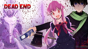 Dead End anime poster, Mirai Nikki