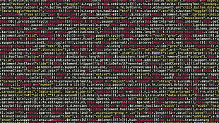 multicolored programming codes