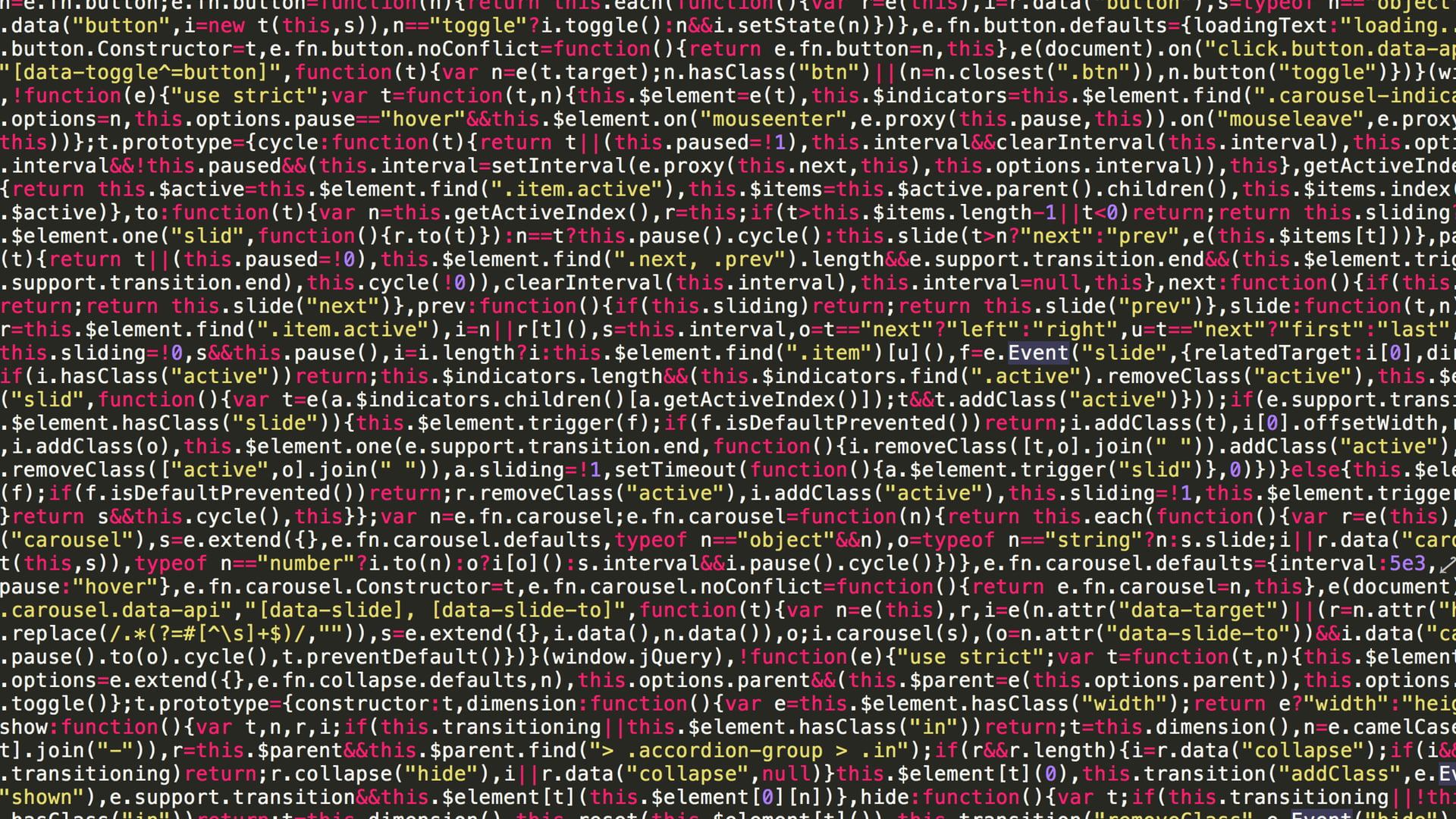 multicolored programming codes