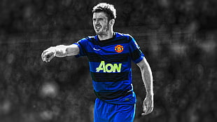 soccer player photo, Manchester United , Michael Carrick, soccer, sports