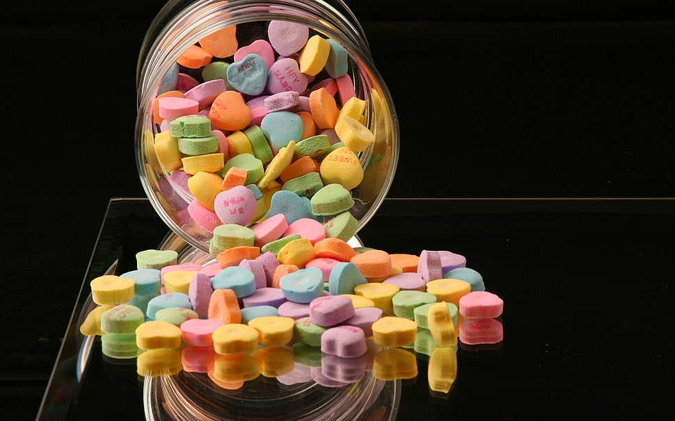 assorted color tablets HD wallpaper