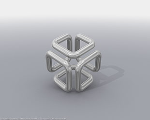 silver cube pipe graphics