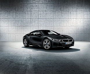 black BMW i8